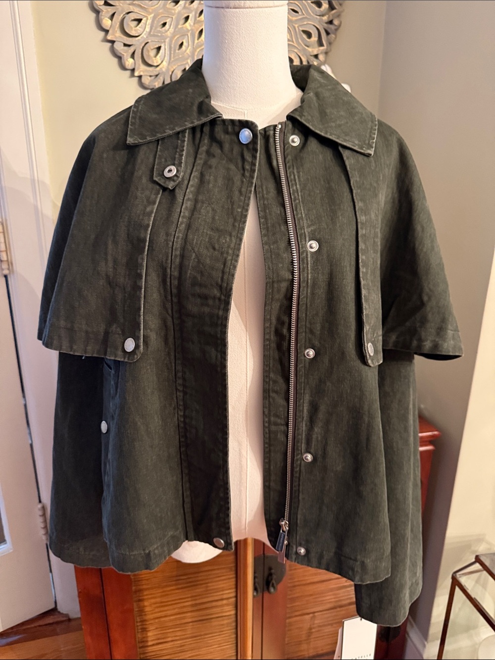 Bagatelle Cape-Effect Jacket Two Way Jacket